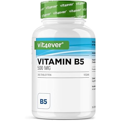 Vitamine B5 Vit4ever 500 mg Cover