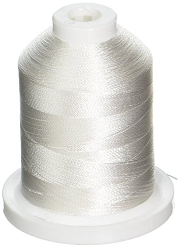 Hilo de rayón super resistente 1100 yd - Blanco nieve miniatura 1