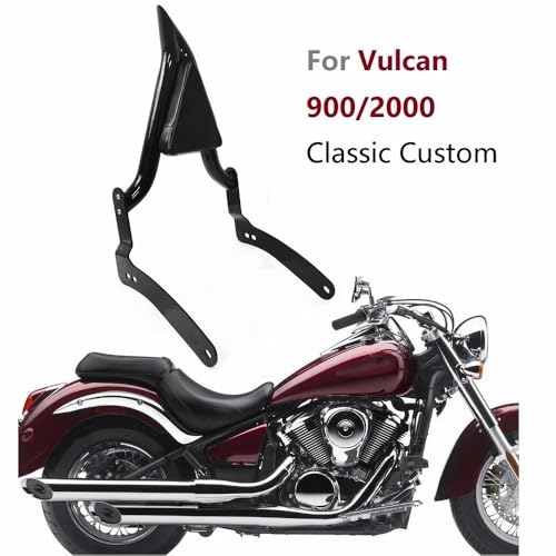 Appui-dos passager moto Kawasaki Vulcan VN 2000 avec porte-bagages - 3