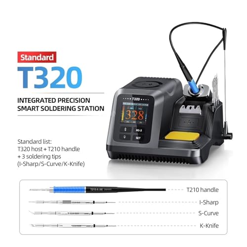 Estación de soldadura inteligente T320-210 para reparación de móviles y PCB SMD 3