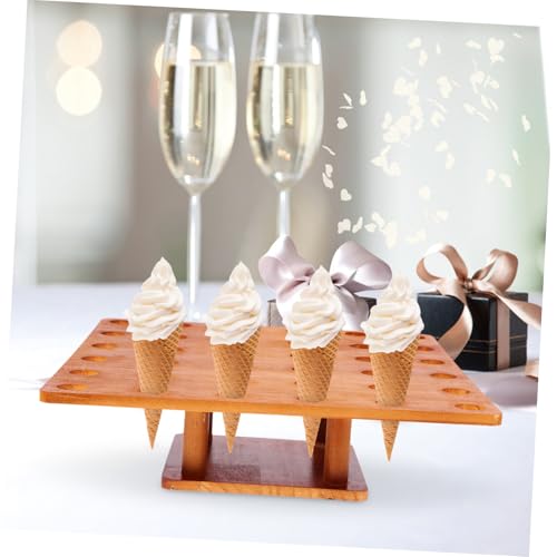 Présentoir à cornets de glace pour magasins et buffets de mariage Mobestech