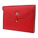 Produktbild XTYaa Fashion A4 Business Bag Herren Lady Leder Tasche Papier Ordner Paket Messenger Bag 13 Lagen rot
