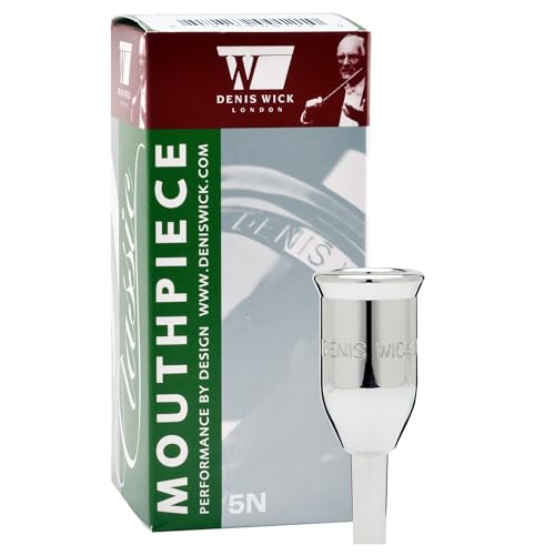 Denis Wick DW6885-5N Heavytop Silver-Plated French Horn Mouthpiece