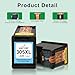 SAILNER 305XL Ink Cartridges Remanufactured for HP 305 Ink Cartridges Black and Colour 305 XL for HP DeskJet 2700 2710 2720 2722 Plus 4100 4120 Envy 6000 6010 6020 6030 6032 Pro 6400 6430