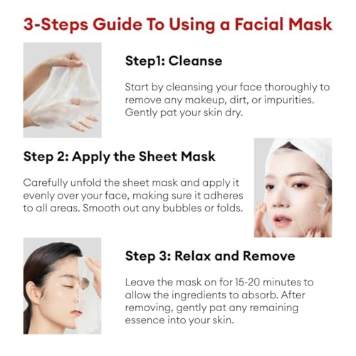 Image of KANS Advanced Collagen Firming Sheet Mask (Pack of 5), Peptides & Hyaluronic Acid, Anti-Aging, Firmer & Bouncier Skin, Wrinkle-Smoothing, Tiracle PRO, Boost Collagen, Instant Glow & Radiant Skin