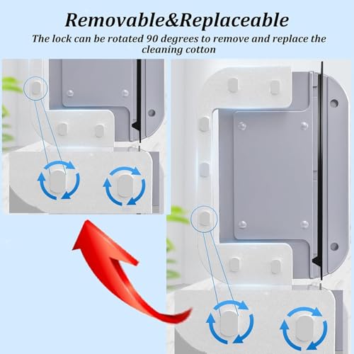 Nettoyant magnétique pour vitres résolvant le lavage extérieur difficile - 5
