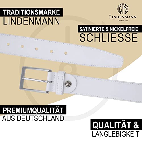Lindenmann cintura uomo cintura in pelle bovina