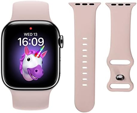 NewJourney for Kids Apple Watch Band, Sport Waterproof Silicone iWatch Strap for Boy Girl, Compatible with Apple Watch Series 8/7/6/5/4/3/2/1/SE 38mm 40mm 41mm