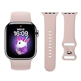 NewJourney for Kids Apple Watch Band, Sport Waterproof Silicone iWatch Strap for Boy Girl, Compatibl