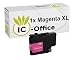 Produktbild 1x XL Patronen Magenta rot Tintenpatronen mit Chip kompatibel zu Brother LC3233 LC 3233 LC-3233-XL für Drucker DCP-J1100DW MFC-J1300DW