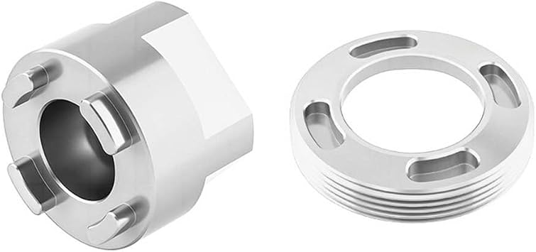 Bicycle Crank Arm Cap And Removal Tool For Sram For Dub System Compatible With Nx For Gx For Xx1 For Force RedSilver