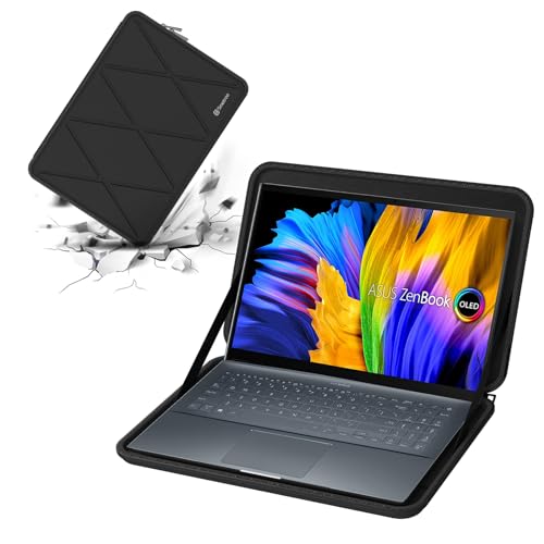 Image of Smatree Hard EVA Protective Sleeve Case Compatible for 13 inch DELL XPS 13 Laptop 2 in 1 Laptop, for 13.4 inch DELL XPS 13 Plus Laptop, for 13.4 inch XPS 13 Laptop Notebook Bag (X8017) | Compatible for 13 inch DELL XPS 13 9345 Copilot+PC /9340 /9320 /9315 /9310, for DELL XPS 13 2-in-1 /13 Plus (X8017)