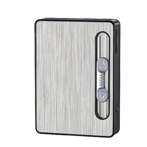 Le briquet rechargeable à cartouche automatique multifonctionnel s'adapte à une grande surface de stockage, briquet à gaz coupe-vent, appuyez for allumer, convient comme cadeau for les amis et la fami