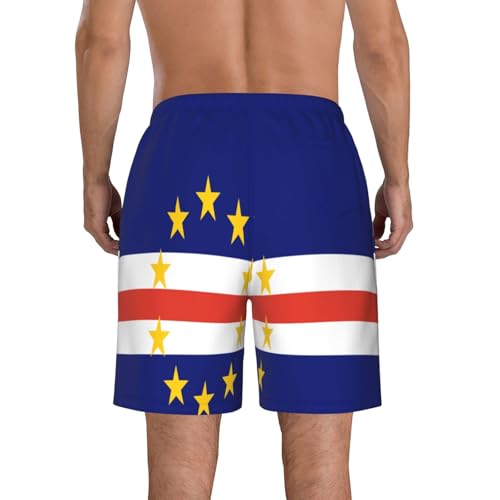 Men's Beach Shorts Quick Dry Comfortable Loose Drawstring Gym Running Swimsuit Pants with Pockets3