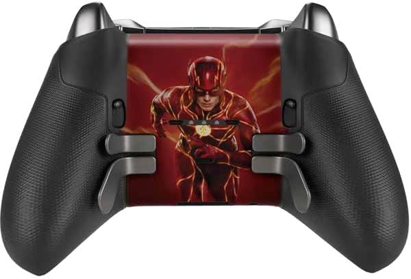 Skinit Decal Gaming Skin Compatible with Xbox Elite Wireless Controller Series 2 - Officially Licensed DC Comics The Flash Movie: The Fastest Man Alive Design