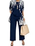 Lawawa Damen Hosenanzug Damen Hosenanzug 3 Teiliges Set Freizeitanzug Hosenanzüge Sets Outfits Vintage Lange Hose Abendanzug Outfit