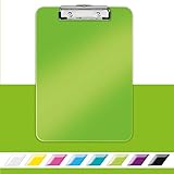 Leitz Solid Klemmbrett, A4, Kunststoff, Grün, WOW, 39710095
