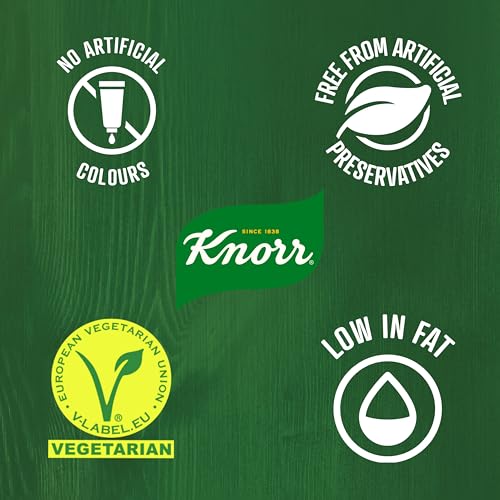 Knorr Tomato Dry Soup Mix 3 servings quick and easy to make, suitable for vegetarians 60 G