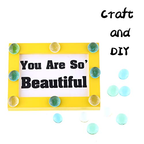 Mipruct Vase Filler,Colorful Crystal,Stone Gem For Garden,Decorative Glass Beads,Glass Gem In Vase,0.75Lb-Approx (Light Mix)… #TOP3