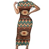 Hdjxbdhsv Samoa Native American Indian Women Clothing Tribal Women Maxi Dress Party Sexy Long Sleeve Badycon Dresses Long