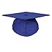 Newrara Graduation Unisex Matte Adult Graduation Cap with Tassel (Royal)