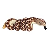 Aurora® Playful Snake Wrist Wranglers™ Diamondback Rattlesnake Stuffed Animal - Vibrant Colors for an Eye-Catching Design - Perfect for Kids, Adults, and Any Reptile Enthusiasts