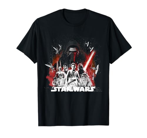 T-shirt Star Wars The Awakening poster en coton pour fan de science-fiction