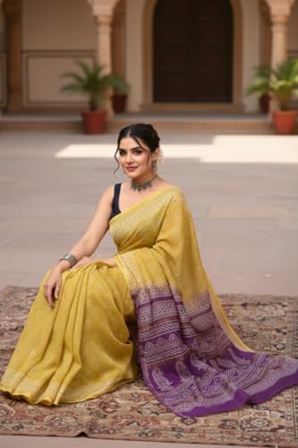 PAHELI JAIPUR chanderi silk saree – image 4
