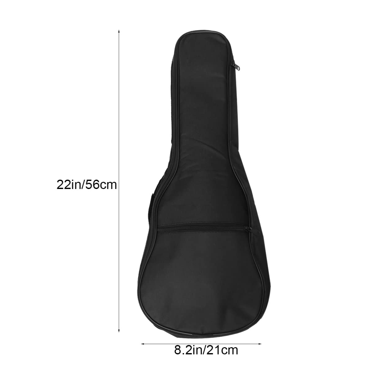Holibanna Ukulele Bag Durable Double Shoulder Carry Case for Acoustic Folk Instruments Lightweight Canvas with Ergonomic Design for Travel and Outdoor