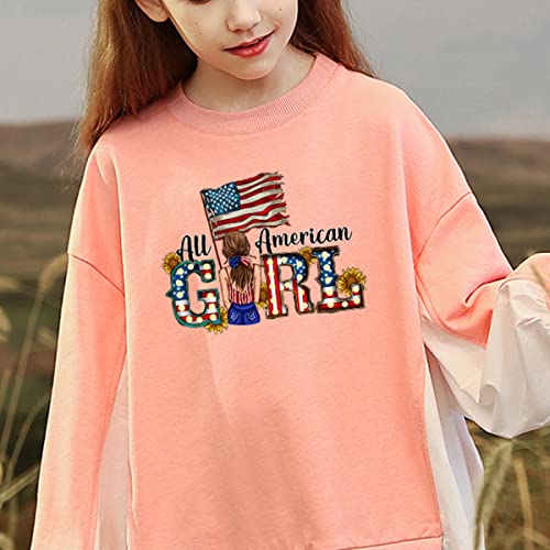 Independence Day Iron On Transfer 4Th Of July Iron On Decals Iron On Patches Patriotic Heat Transfer Stickers American Flag Design Thermal Transfer Applique T-Shirt Diy Decorations Supplies 6Pcs #TOP1