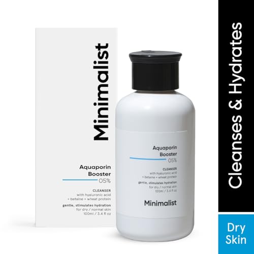 Image of Minimalist Hydration Mini Duo for Dry Skin | Hyaluronic Acid Cleanser + Intense Hydrating Serum | Deep Moisture & Hydration Face Set | Hydrating Face Skincare for Dry & Dehydrated Skin