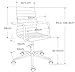 Amazon Brand - Movian Dubna - Silla de escritorio, 58 x 45...
