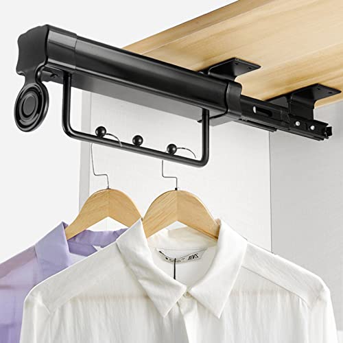 Rack de pantalons rétractable pour optimiser l'espace et ranger facilement un petit dressing - 6