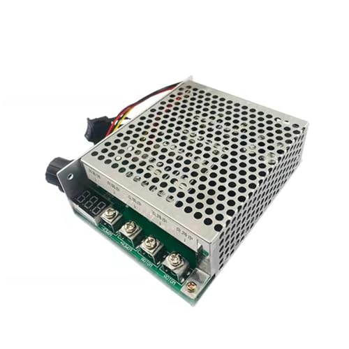 Controlador de velocidad con pantalla digital 60A y rango 10-55V para control reversible PWM 6