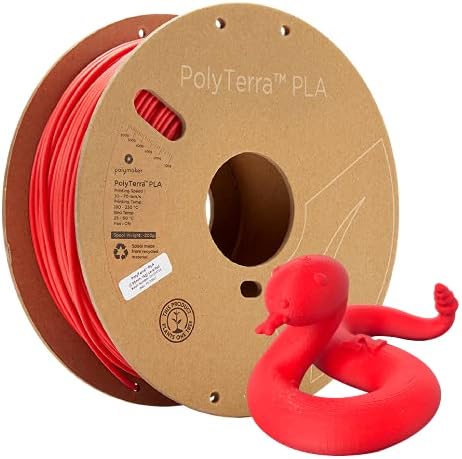 Polymaker 70867 PolyTerra PLA Filament PLA 1.75mm 1000g pink (matt), Pastell-Rosa 1St.
