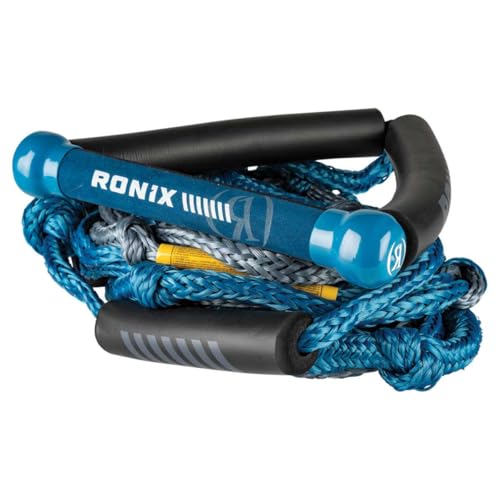 Ronix Bungee Wakesurf Rope & Handle Combo 10 in. [Slate Blue]