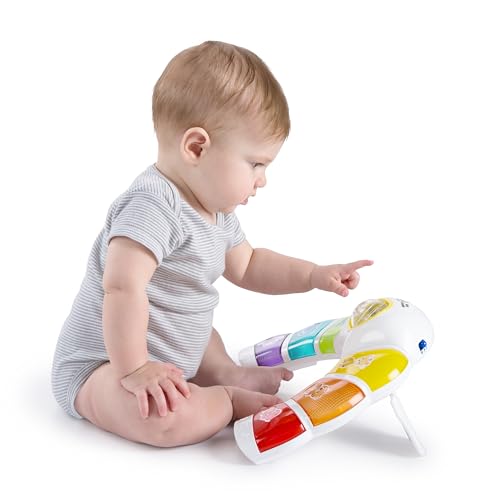 Baby Einstein, Glow & Discover Light Bar, Jouet Musical Piano d’activités avec Lumières, Musique & Hochet, 3 Modes: Animaux, Couleurs, Xylophone - Multilingue, pour Enfants à partir de 3 Mois – vue 9