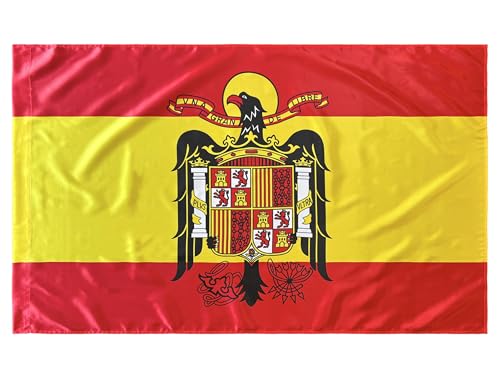 Durabol Bandera de España Escudo Aguila de San Juan 150 x 90 cm Satén