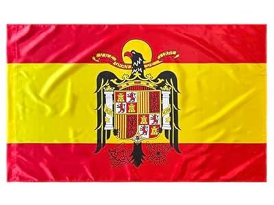 Durabol Bandera de España Escudo Aguila de San Juan 150 x 90 cm Satén | Ya disponible en tu tienda friki favorita! En mundofriki.es!