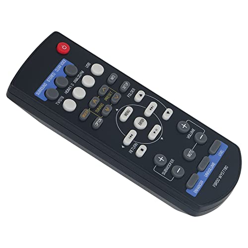 VINABTY FSR50 WY57780 Replacement Remote Control Compatible with Yamaha FSR50 WY57780 SR-301 YHT-S401 SR301 YHTS401 Soundbar Receiver - Image 3