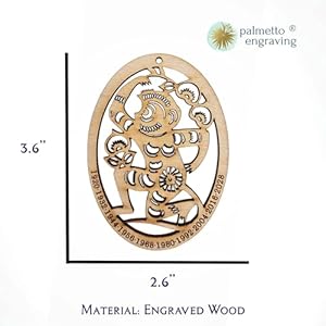 Year of the Monkey Ornament Handcrafted Chinese Zodiac Ornaments Perfect for Lunar New Year Christmas Decor Ultimate Gifts for Chinese Zodiac Lovers Ideal for Holiday Trees Keepsake