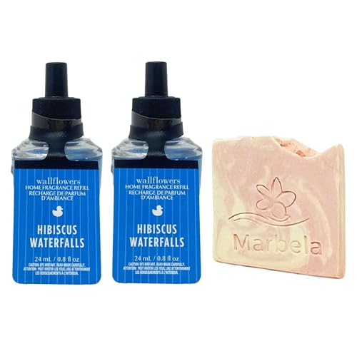 Bath & Body Works Hibiscus Waterfalls 2 WallFlower Fragrance Refill