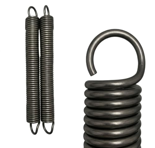 Heavy Duty Extension Spring - 0.250" Wire Diameter, 1.5" Outer Diameter, 16" Length for Industrial & DIY Applications (18" Long)