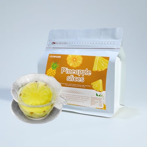 Dried Pineapple Slices 3oz/85g, No Sugar, Vegan, Kosher