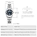 Thorn T003 PT5000 Automatic Mechanical Watch for Men 34 MM Sapphire Crystal 100 M Water Resistant, Blue Dial