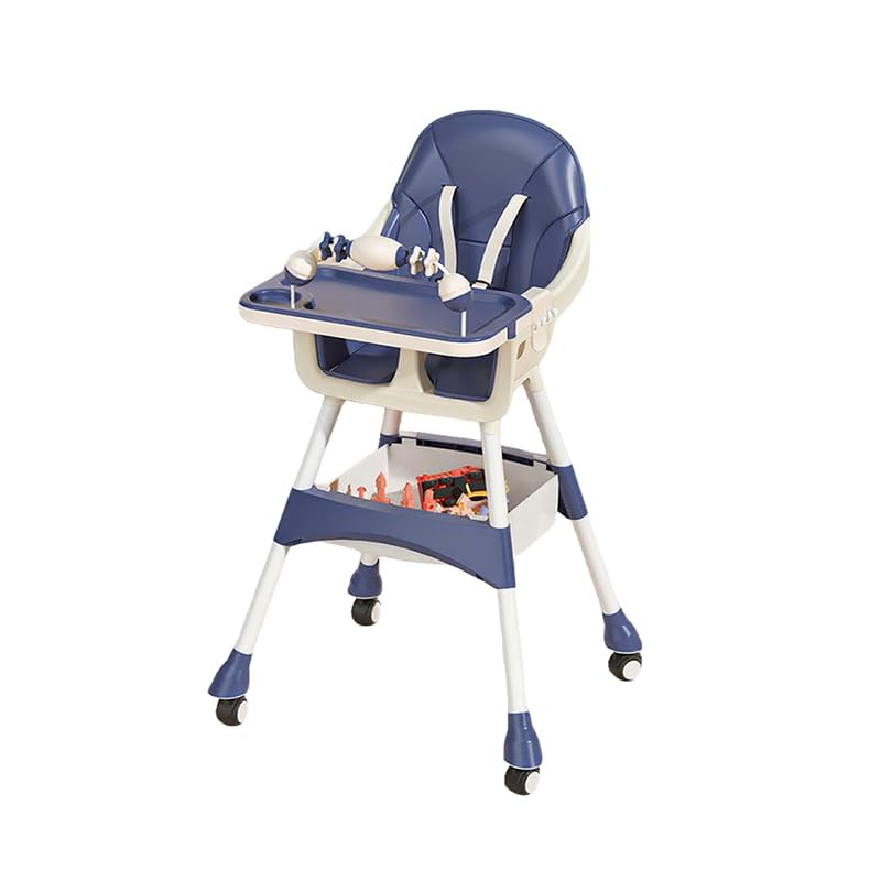 Portable High Chair,High Chairs for Babies and Toddlers,Multi-Use Easy Clean Baby High Chair with...