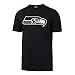 NFL Seattle Seahawks Men's OTS Rival Tee, Large, Fall Navy