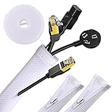 【Fácil de usar】 Al usar la cremallera, puede unir los cables y organizarlos rápidamente sin mucho esfuerzo