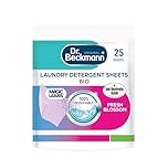 Dr. Beckmann MAGIC LEAVES Laundry Detergent Sheets BIO | Convenient and pre-dosed laundry detergent sheets | Dissolvable climate neutral and easy to use | 25 sheets