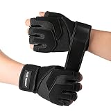 FREE SOLDIER Trainingshandschuhe mit Voller Handgelenkstütze Atmungsaktive Fitness Handschuhe rutschfeste Handflächenschutz Gewichtheben Handschuhe für Damen und Herren